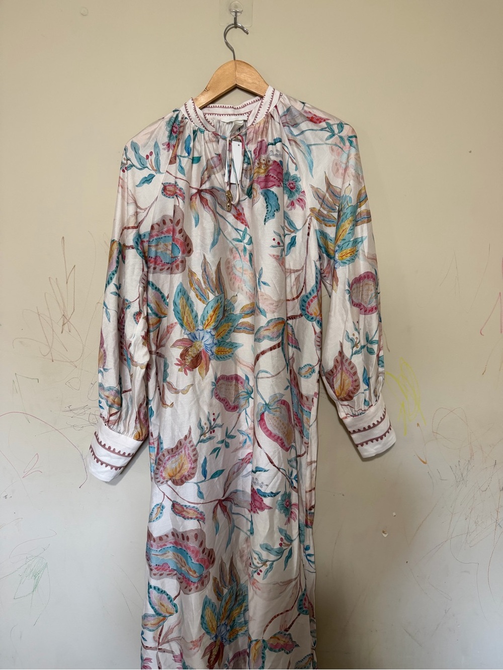 Loose fit ankle length floral dress - Picture 2 of 4